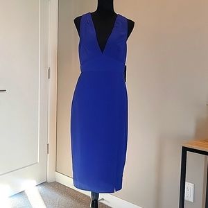 Lulu's cocktail dress, royal blue, medium